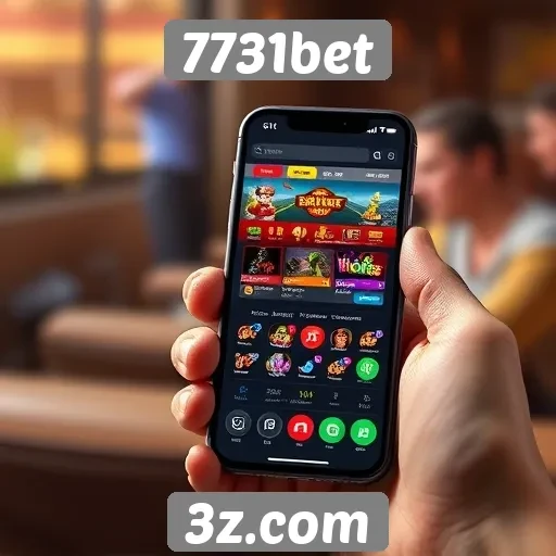 Interface e usabilidade do 7731bet em dispositivos móveis